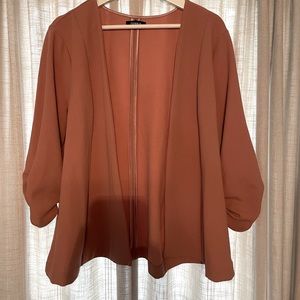 Torrid Crepe Drape Blazer